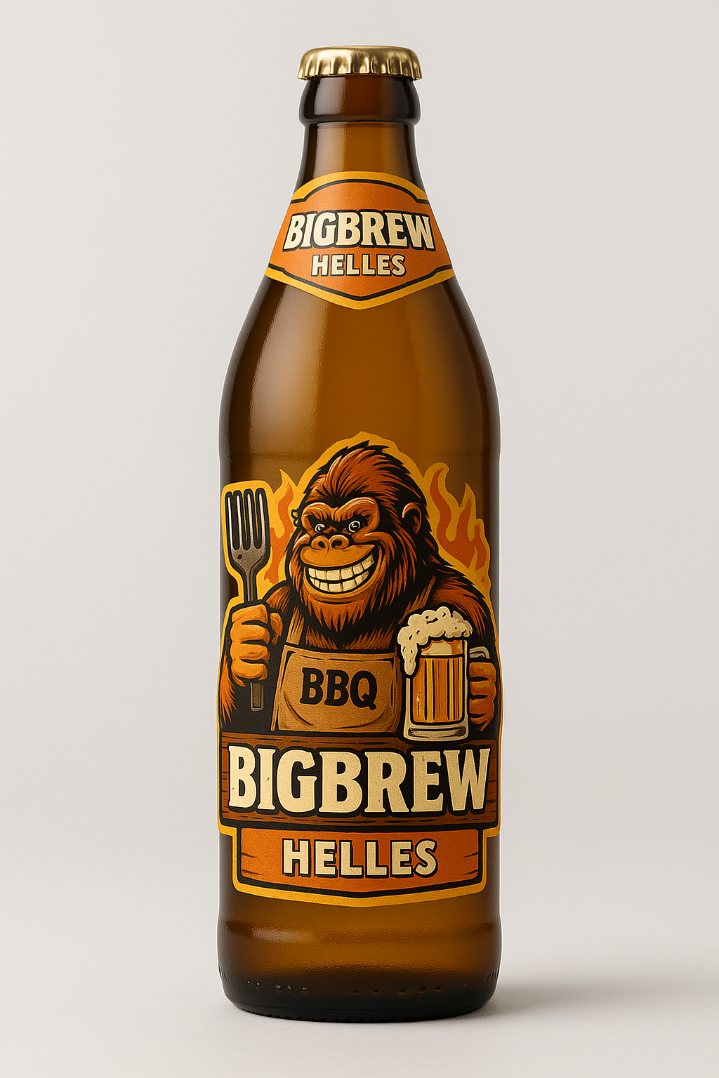 BIGBREW Helles - Gorilla & BBQ